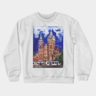 Amsterdam, St Nikolaas Church Crewneck Sweatshirt